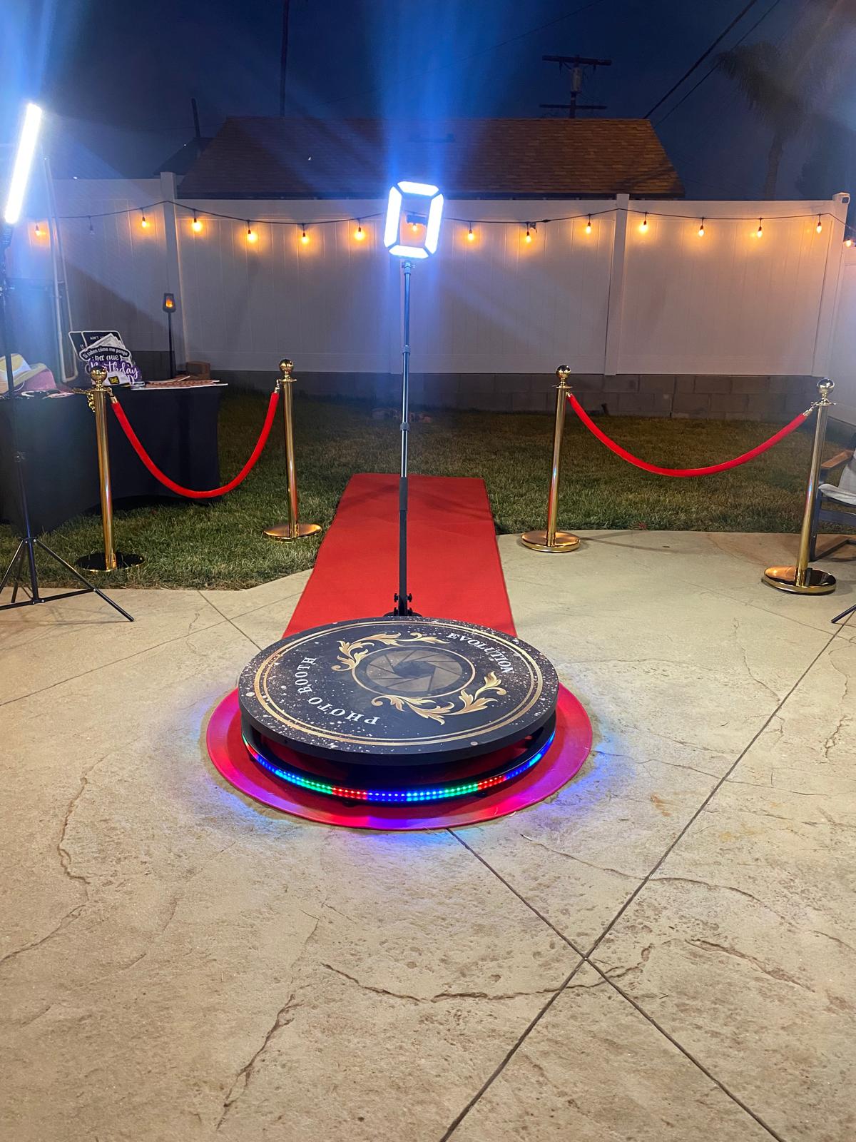 evolution photobooth, 360 photo booth, photo booth, photo booth rental , 360 photo booth California